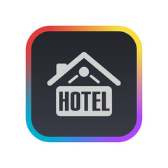 Hotel - Pictogram (icon) 