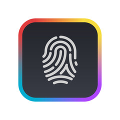 Fingerprint - Pictogram (icon) 