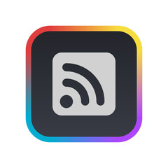 RSS Feed - Pictogram (icon) 