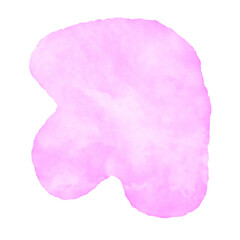 Pink Watercolour Abstract Shapes