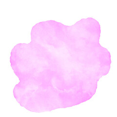 Pink Watercolour Abstract Shapes