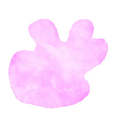 Pink Watercolour Abstract Shapes
