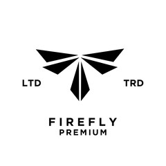 Obraz premium Firefly abstract logo icon design illustration