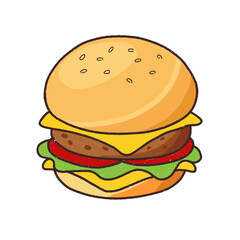 Big Burger with Sesame