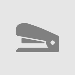 Stapler vector icon eps 10. Simple isolated pictogram.