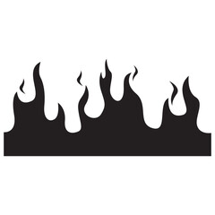 Fire flame Y2K fire flames set