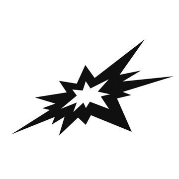 Futuristic Y2K star black and white star