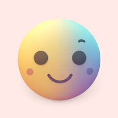 Fototapeta premium Soft Pop Emoji