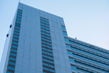 Obraz premium Urban Architecture Modern Office of Building Business District.