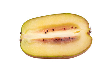 red kiwi isolated on transparent png