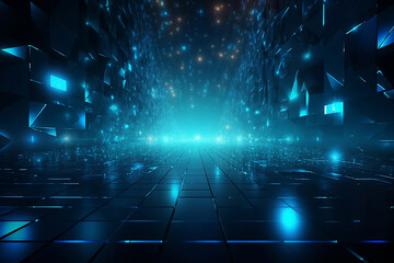 Obraz premium Abstract light background. Generative AI.