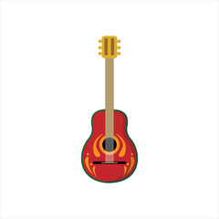 Fototapeta premium Cinco De Mayo Guitar