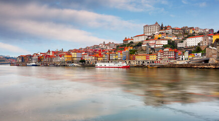 Porto skyline - Portugal at sunset