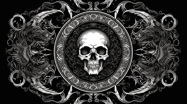Black skull wallpaper by BloodyOperation - Download on ZEDGE™ | 2f0c-sgquangbinhtourist.com.vn