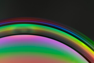 美しいシャボン玉の表面