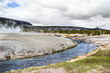 Grand Prismatic Spring à Yellowstone