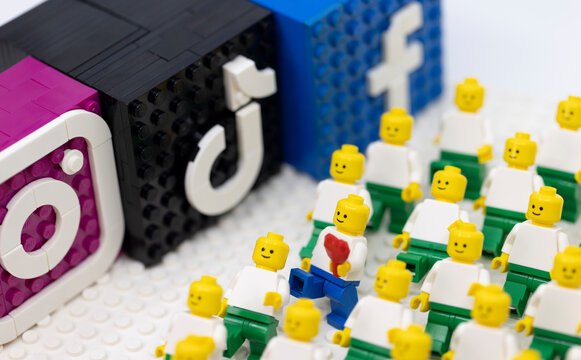 Hong Kong -April 11 2023: every one online draw the attention on different social media