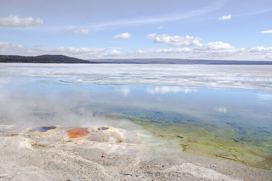 Dans le parc de Yellowstone