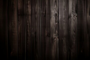 Vintage Dark Wood Plank Board Texture Background