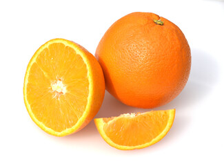 Fototapeta na wymiar Orange, Citrus, sinensis