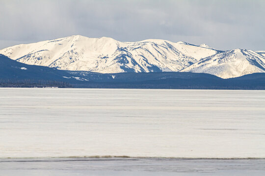 Dans le parc de Yellowstone