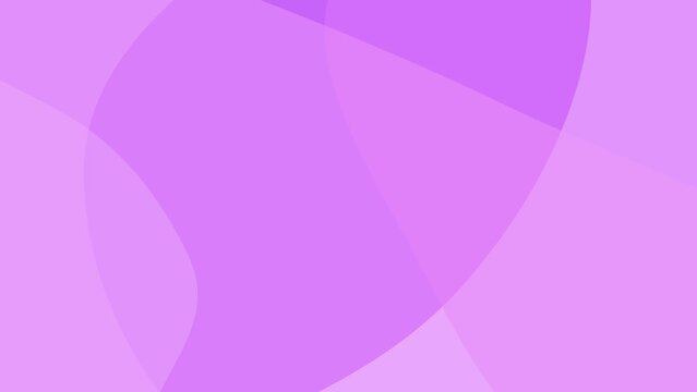 Abstract Circle Shape Purple Gradient Background. Modern Graphic Design Animation. 4K