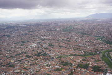Landing approach to Fortaleza, Ceara - Brazil.