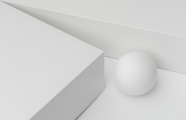 white sphere paper plane