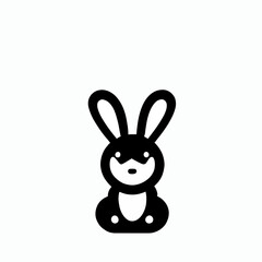 easter bunny with a background