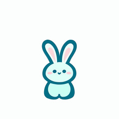 easter bunny with a background