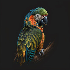 Obraz premium blue and yellow macaw