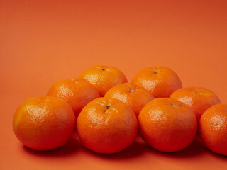 Mandarin oranges at a farmers market