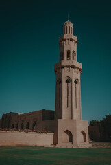 Fototapeta na wymiar Sultan Qaboos Grand Mosque, Muscat, Oman