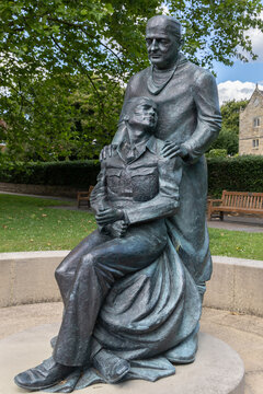 EAST GRINSTEAD,  WEST SUSSEX/UK - JULY 10 :  McIndoe Memorial in East Grinstead West Sussex on July 10, 2020