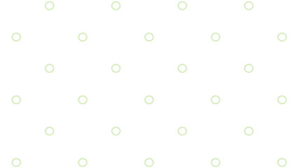White background with green circles 