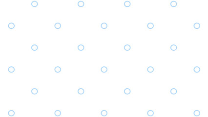 White background with blue circles 