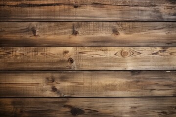 Naklejka premium Wooden texture. Brown rustic wood texture. Wood background. Wooden plank floor background as wallpaper - Generative AI