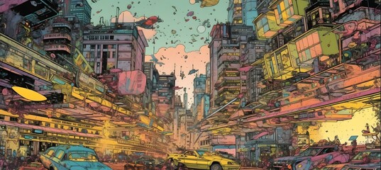  incredible future city -- Gaenerate AI