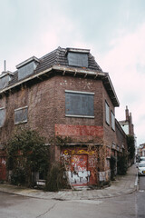Verlassenes Haus in Maastricht, Niederlande