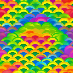 3d Colorful pattern 