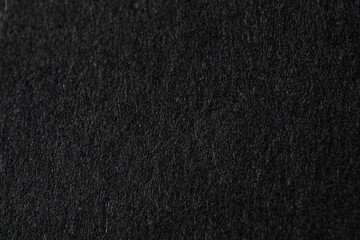 Black fluffy velvet texture background. Black velvet fabric