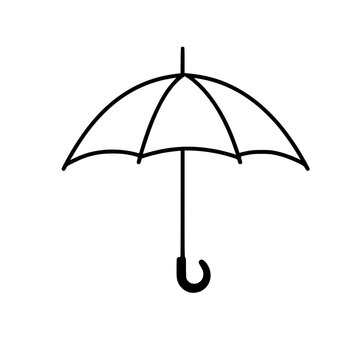 Umbrella vector illustration isolated on transparent background