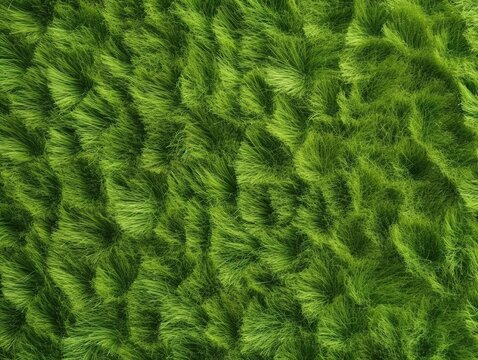 Gr&uuml;ne Textur-Faszination: Realistisches Gras-Rendering, lebendige gr&uuml;ne Hintergrundtextur, Naturinspiration, Fr&uuml;hlings- & Sommer-Design 29