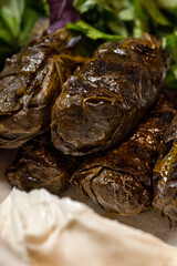 Dolma with lamb