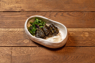 Dolma with lamb