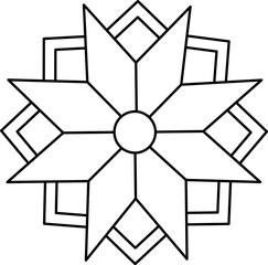 Mandala Lined Element