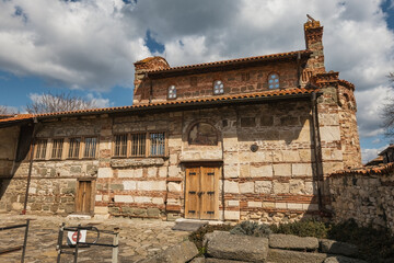 Fototapeta na wymiar Old Museum Church of St Stephen, Nessebar, Bulgaria
