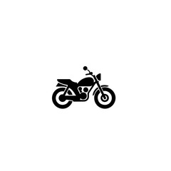 Obraz na płótnie Canvas Vector Motorcycle Symbol, black