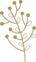 Floral Brunch With Leaves