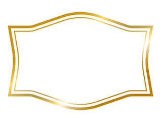 decorative frames banner label collection png transparent background transform Your designs with gold frame